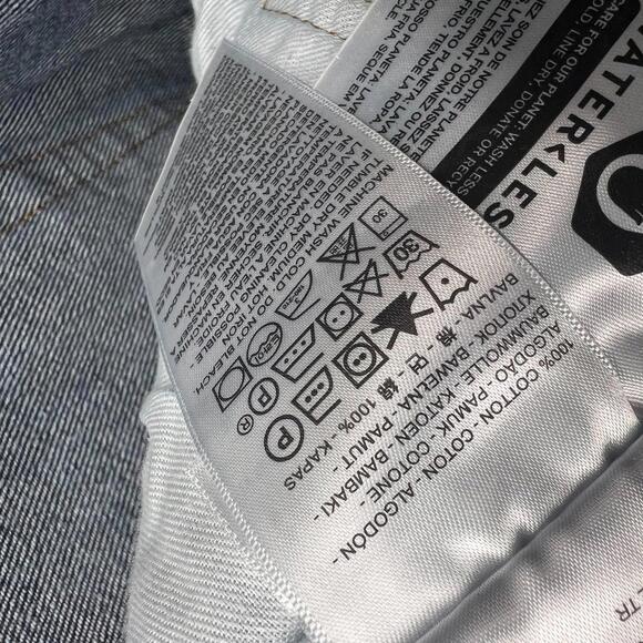 Levi's 501 36x30 Straight Leg Button Fly Blue Jean Men's Sizes NWT 501-0193 D8 - Picture 10 of 10